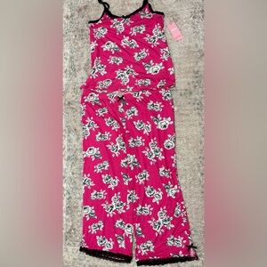 Floral Pink Two-Piece Set